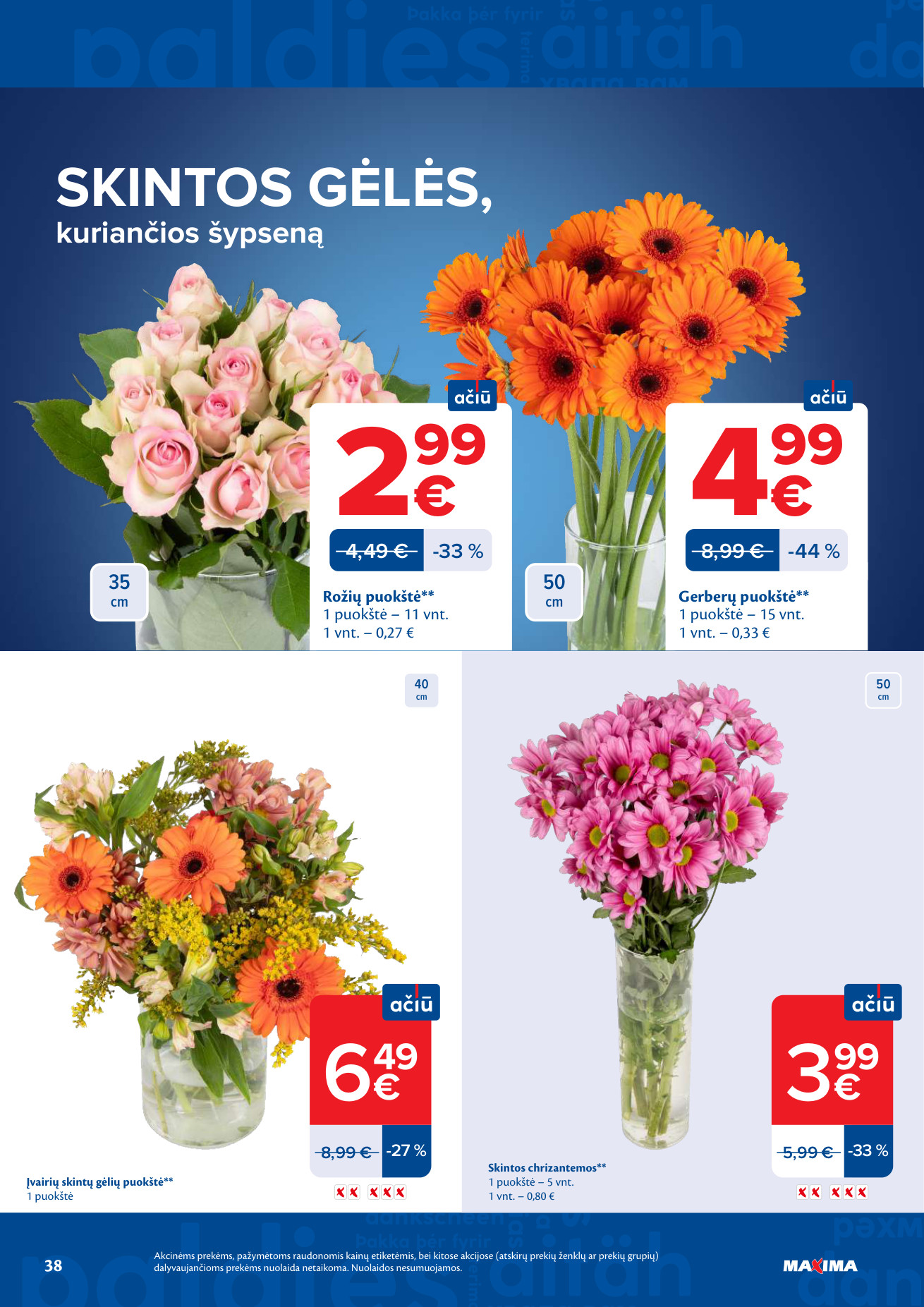 Maxima akcijų leidinys - gegužės 26 – page 38