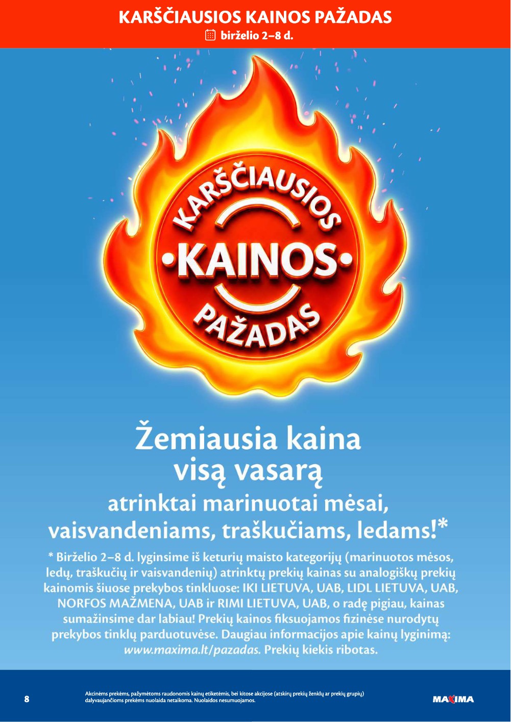 Maxima akcijų leidinys - Birželio 2 – page 8