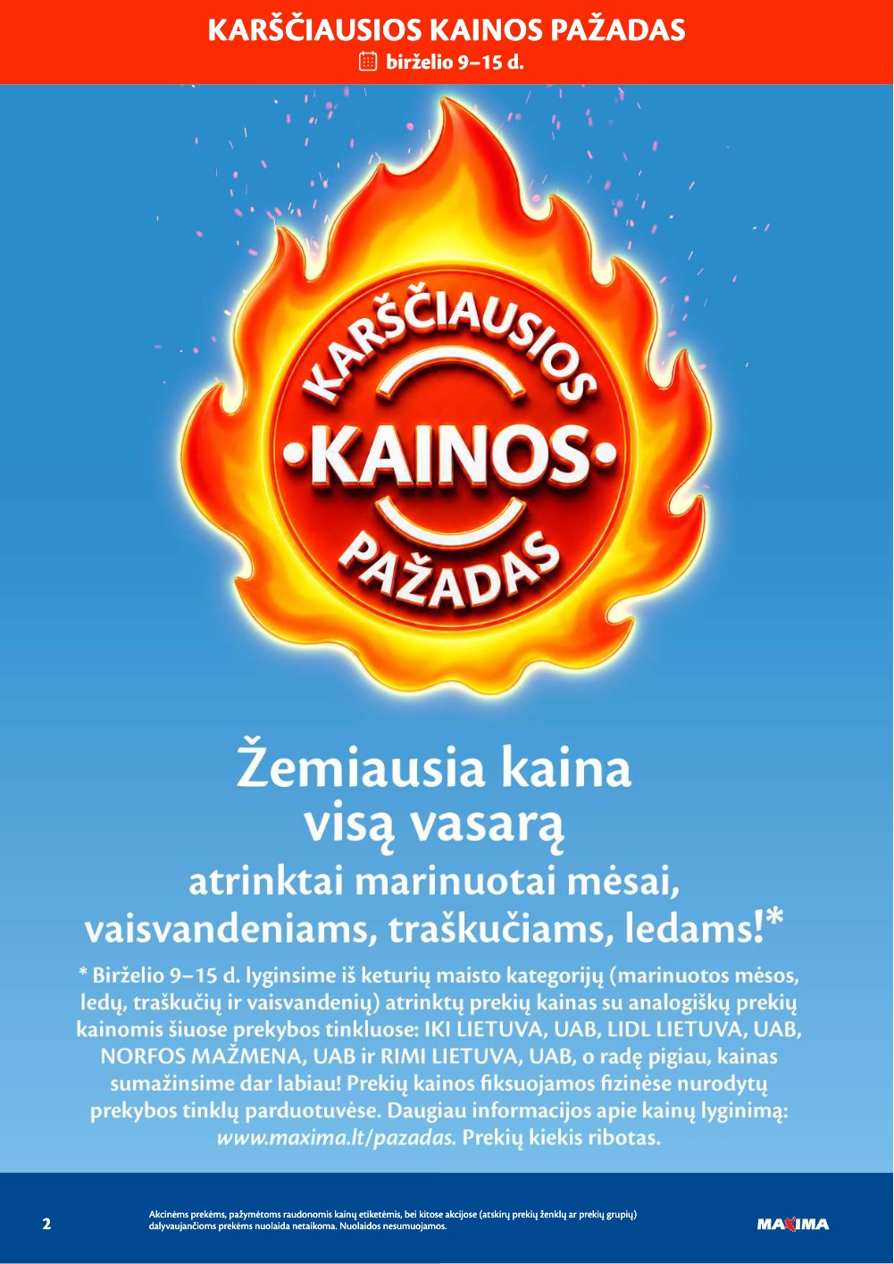 Maxima akcijų leidinys - Birželio 9 – page 2