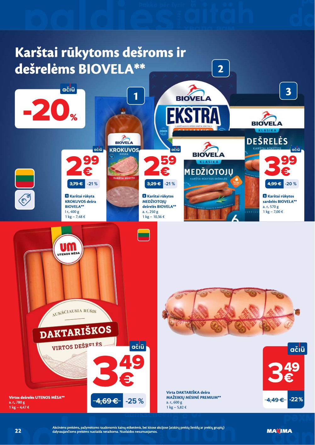 Maxima akcijų leidinys - Birželio 9 – page 22