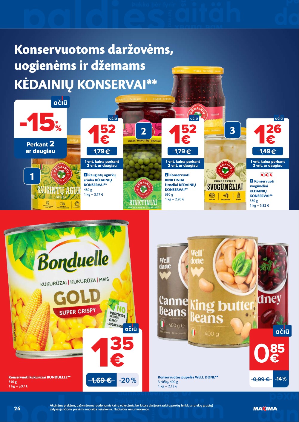 Maxima akcijų leidinys - Birželio 9 – page 24