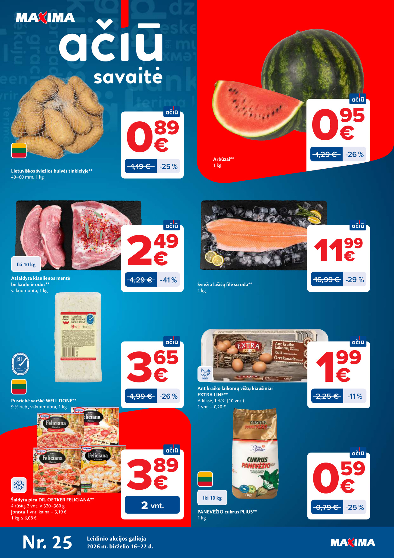 Maxima akcijų leidinys - Birželio 16 – page 1