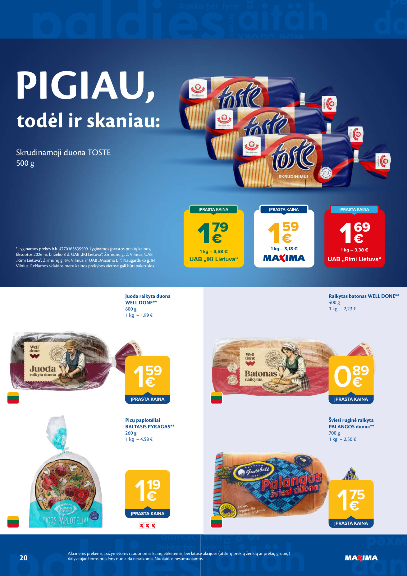 Maxima akcijų leidinys - Birželio 16 – page 20
