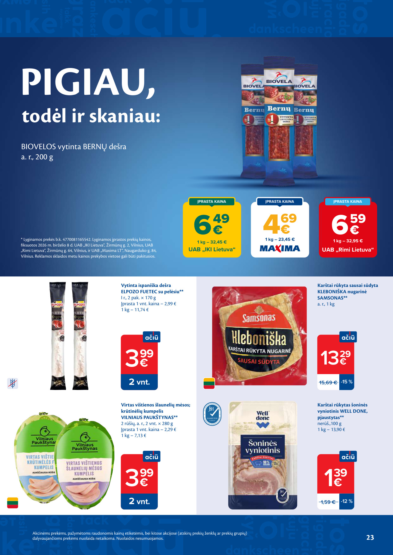 Maxima akcijų leidinys - Birželio 16 – page 23