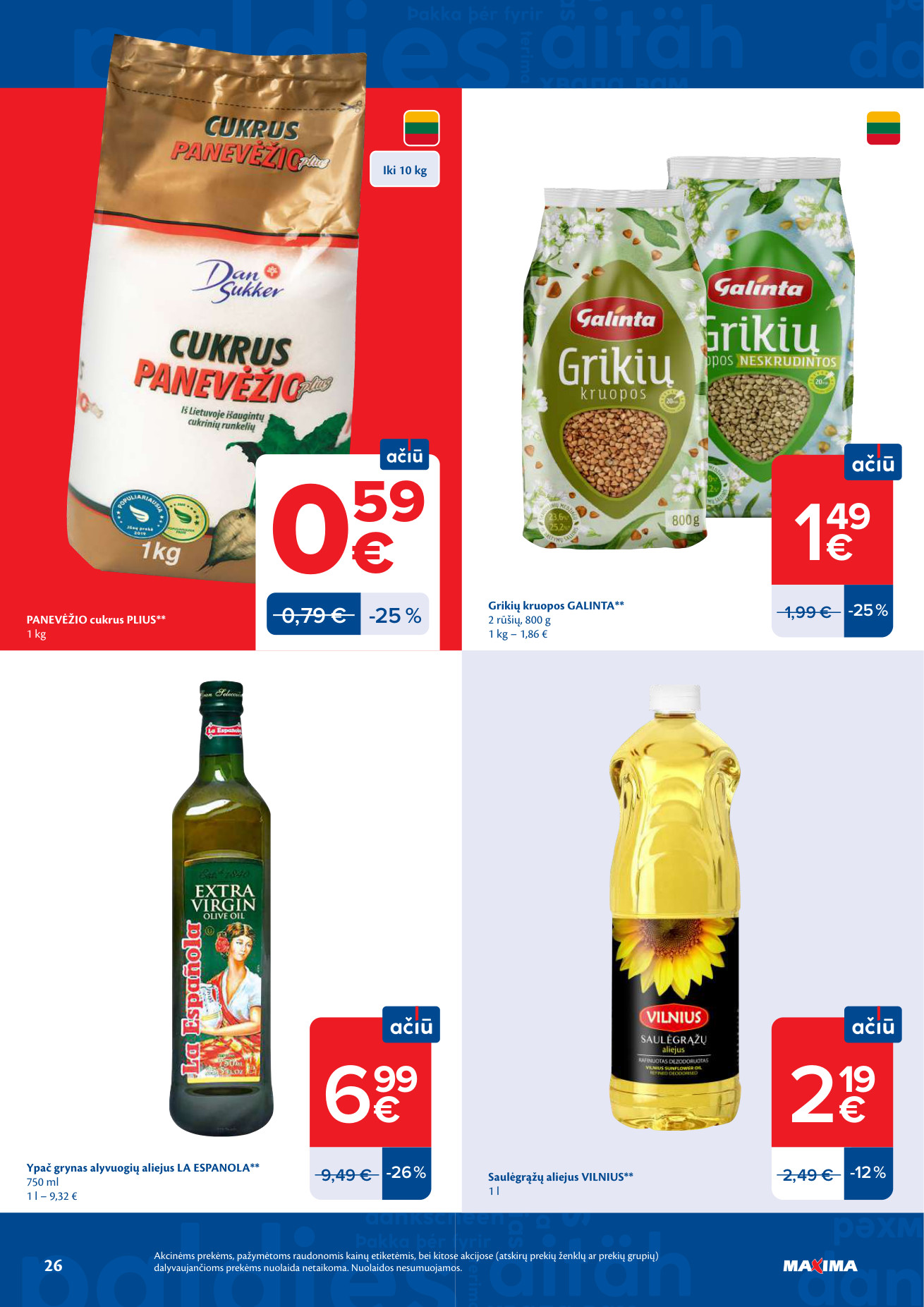 Maxima akcijų leidinys - Birželio 16 – page 26