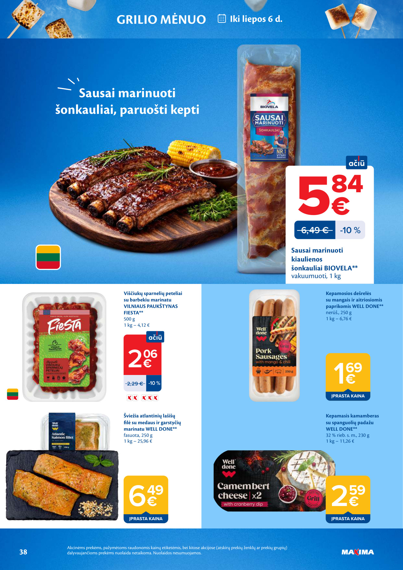 Maxima akcijų leidinys - Birželio 16 – page 38