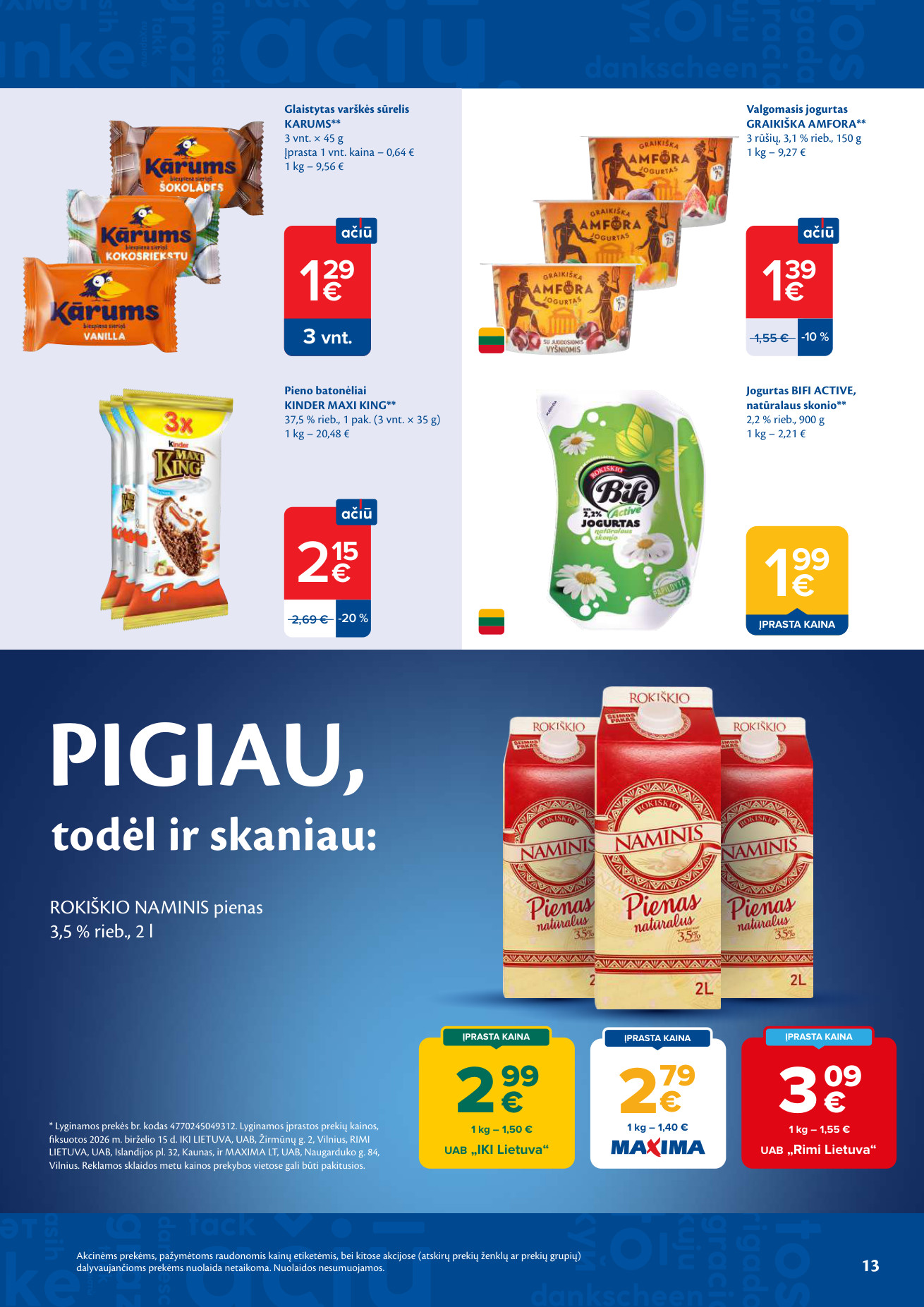 Maxima akcijų leidinys - Birželio 23 – page 13