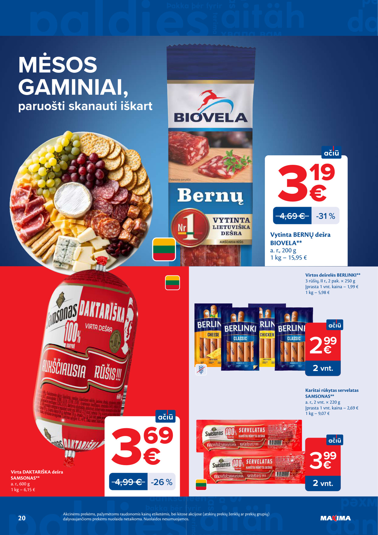 Maxima akcijų leidinys - Birželio 23 – page 20