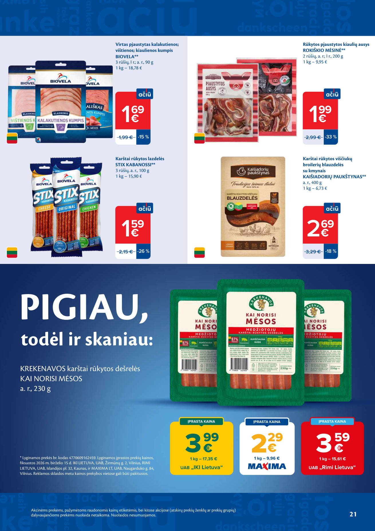 Maxima akcijų leidinys - Birželio 23 – page 21