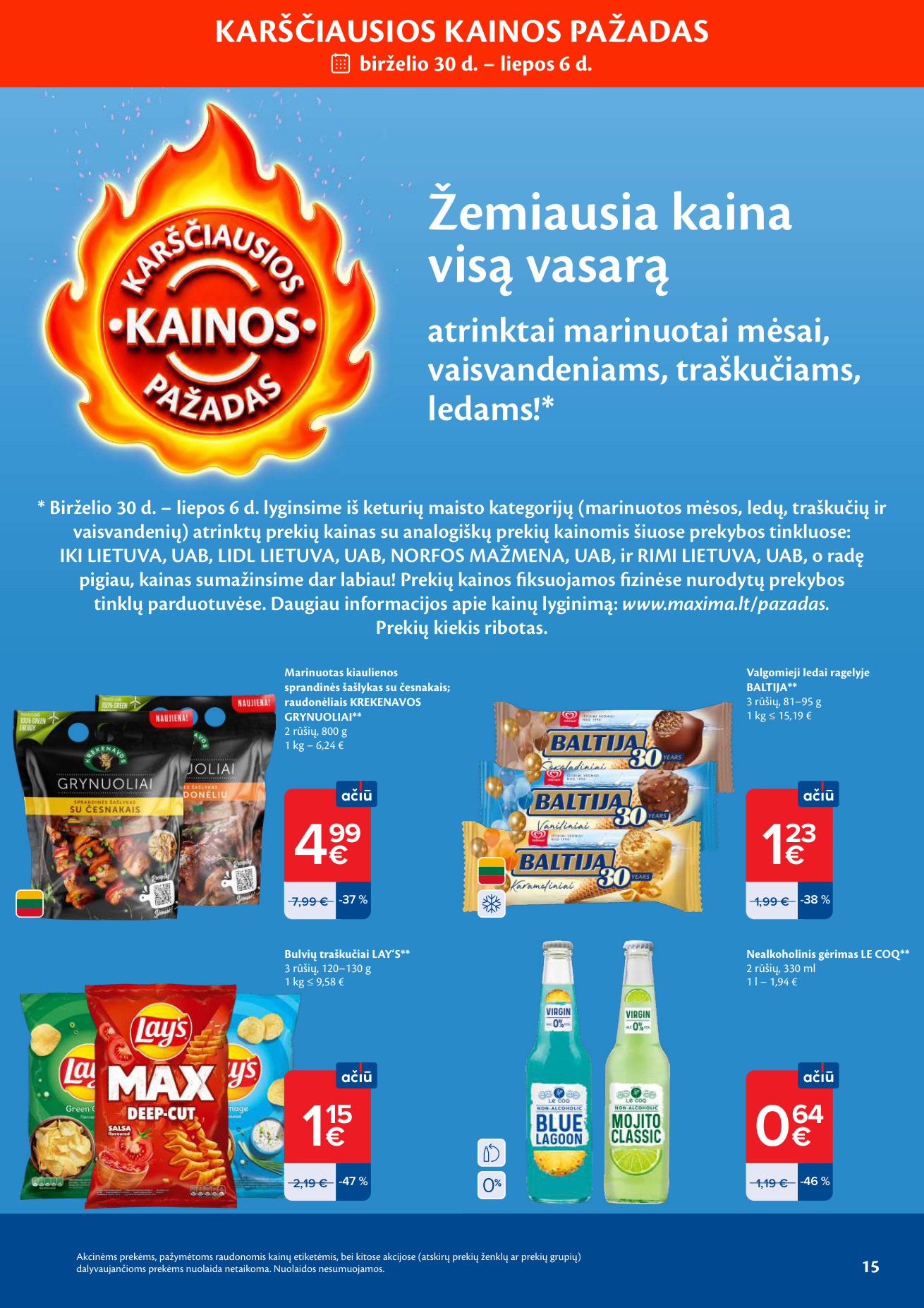 Maxima akcijų leidinys - Birželio 30 – page 15