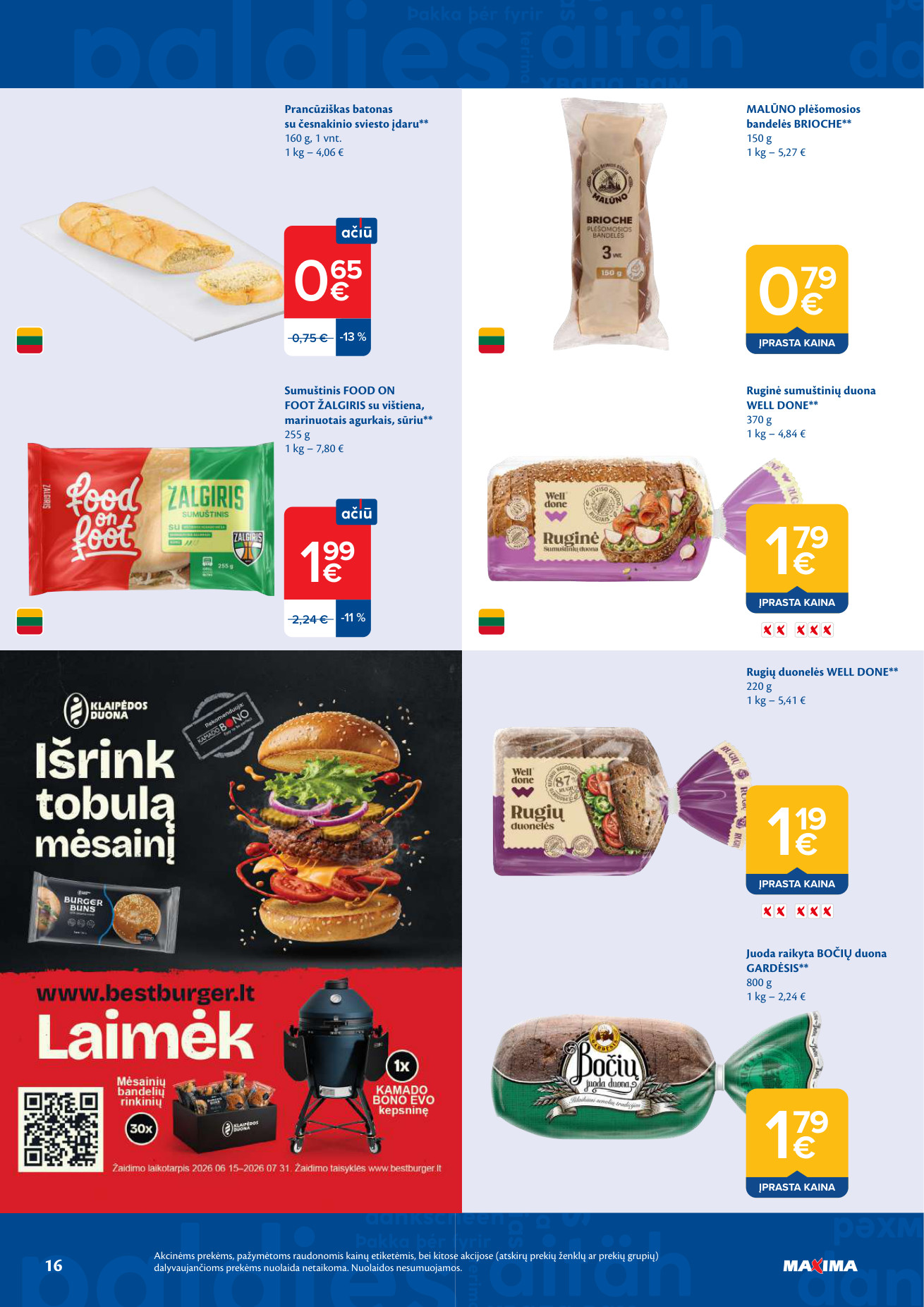 Maxima akcijų leidinys - Birželio 30 – page 16
