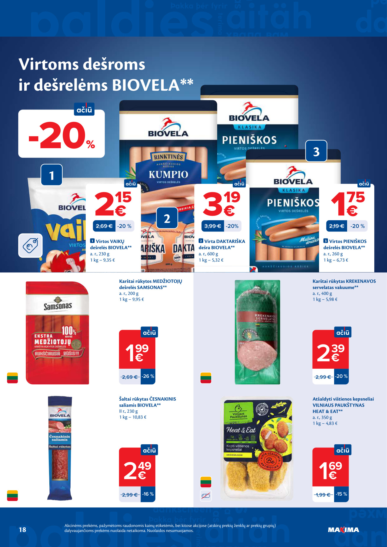 Maxima akcijų leidinys - Birželio 30 – page 18