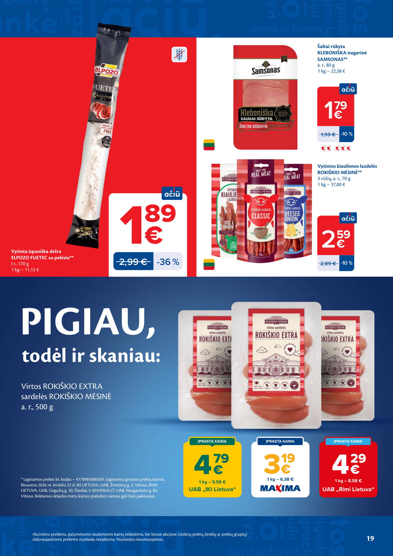 Maxima akcijų leidinys - Birželio 30 – page 19