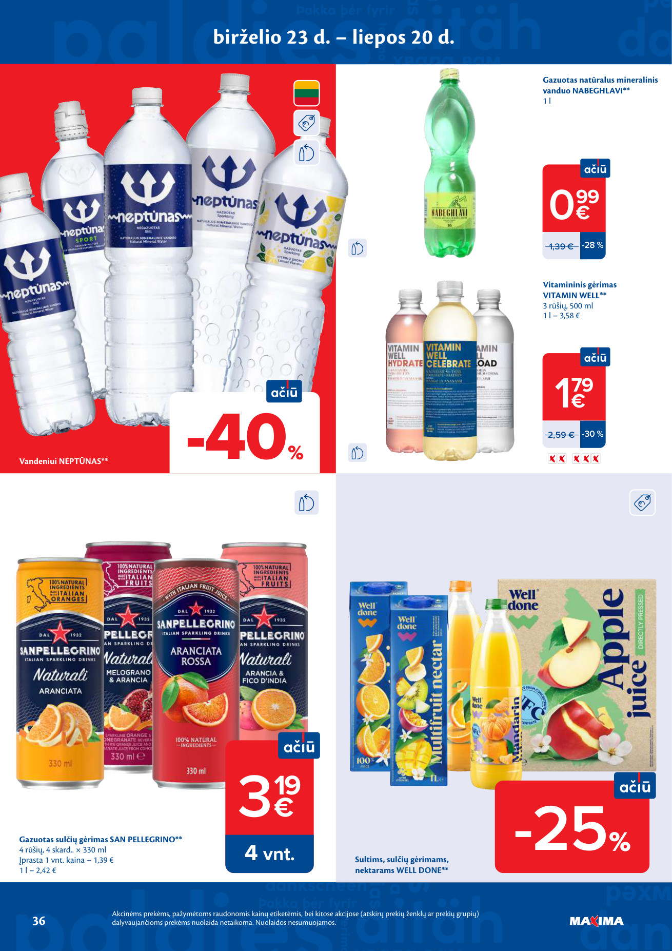 Maxima akcijų leidinys - Birželio 30 – page 36