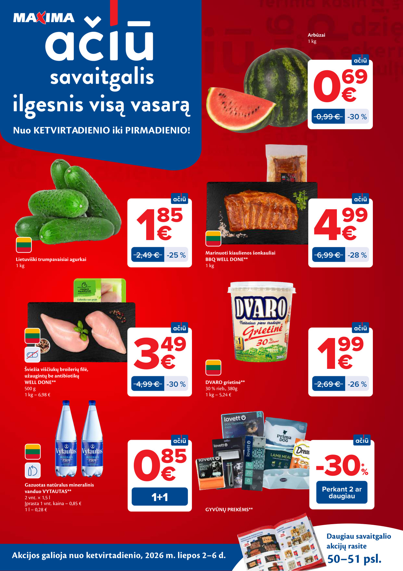 Maxima akcijų leidinys - Birželio 30 – page 52