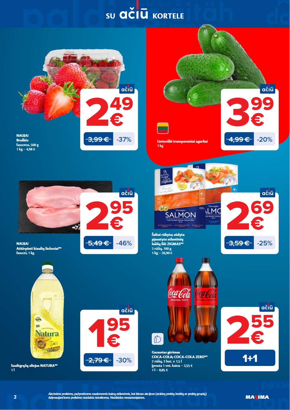 Maxima balandžio akcijų leidinys 1 – page 2