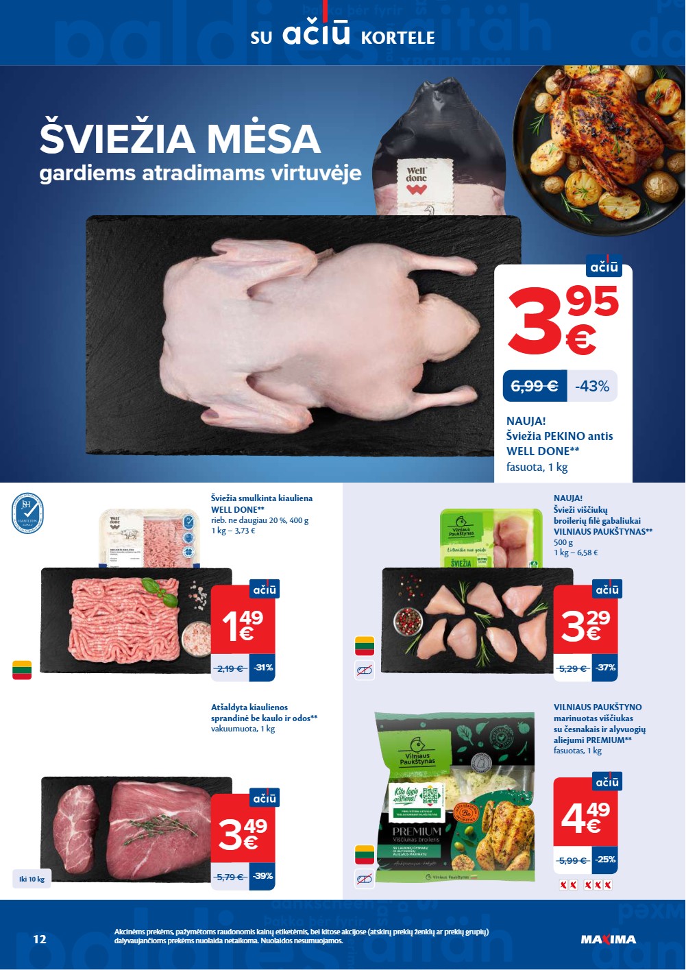 Maxima balandžio akcijų leidinys 1 – page 12