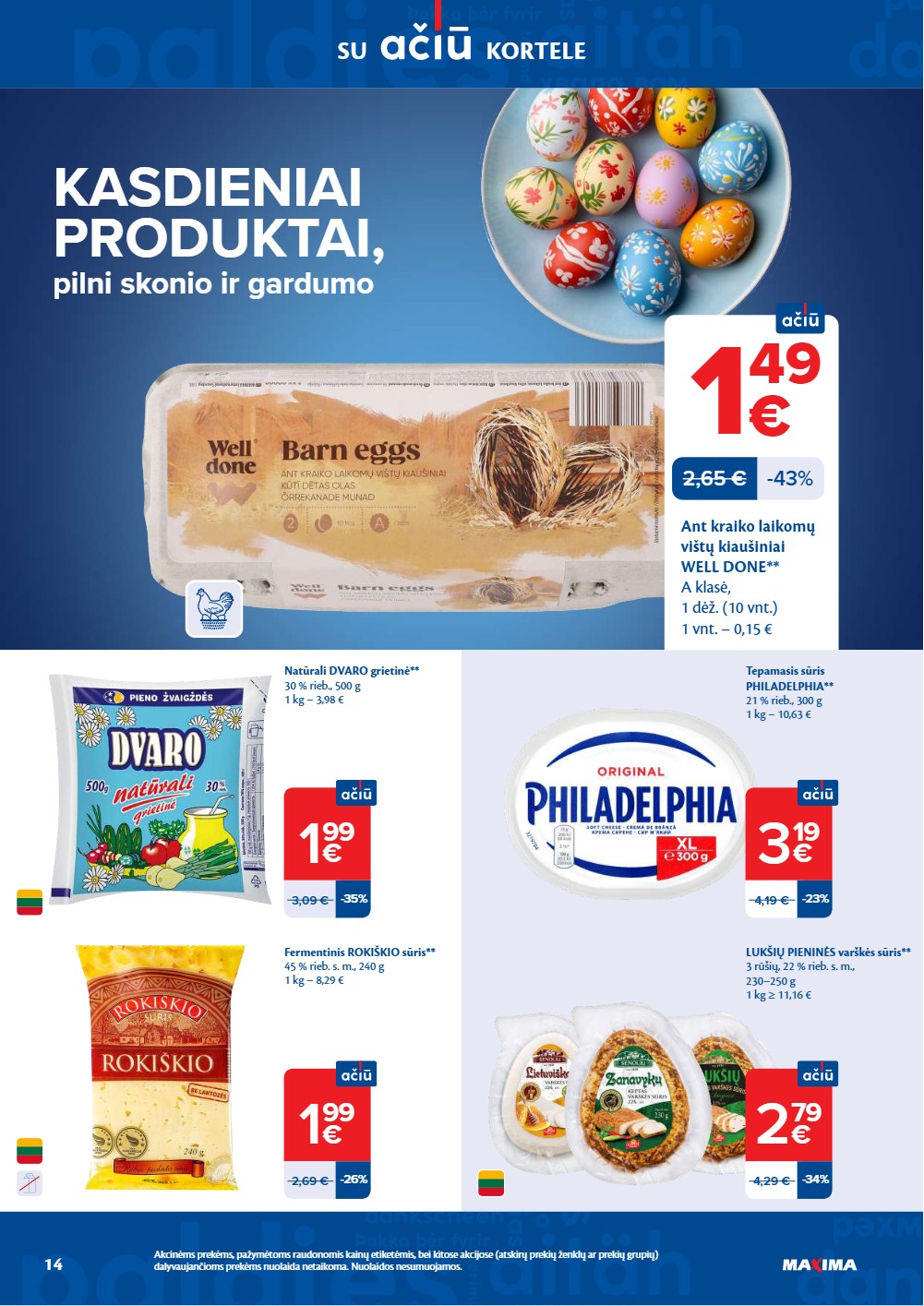Maxima balandžio akcijų leidinys 1 – page 14