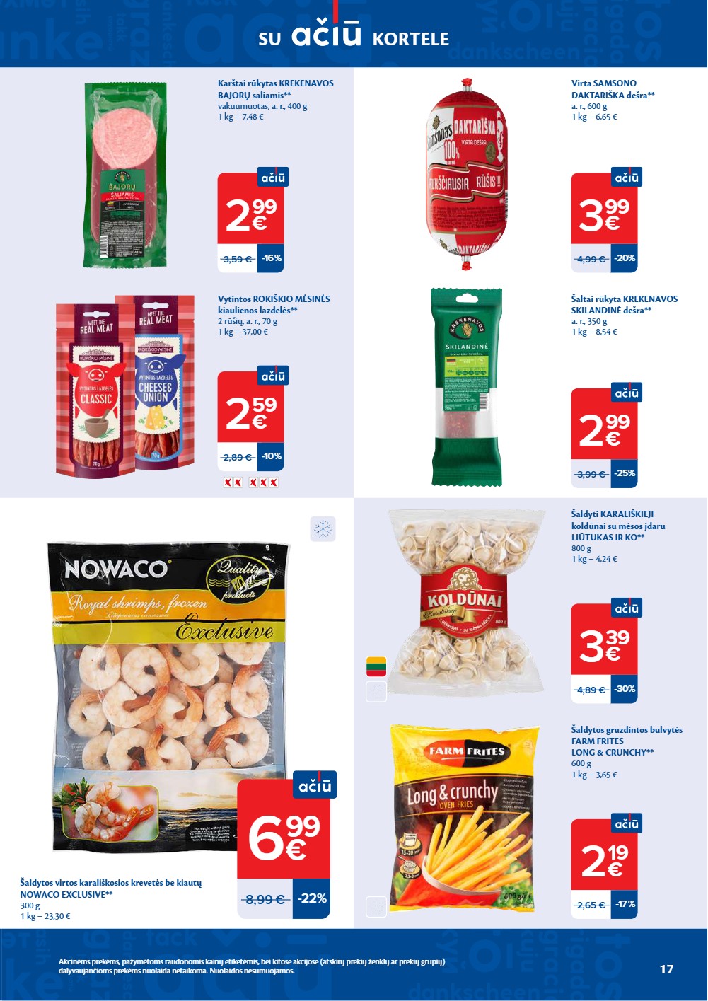 Maxima balandžio akcijų leidinys 1 – page 17