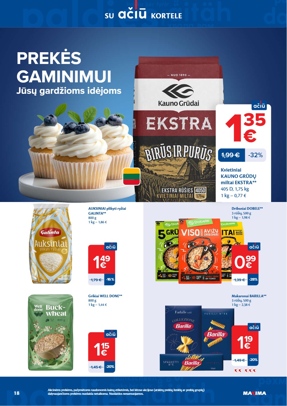 Maxima balandžio akcijų leidinys 1 – page 18