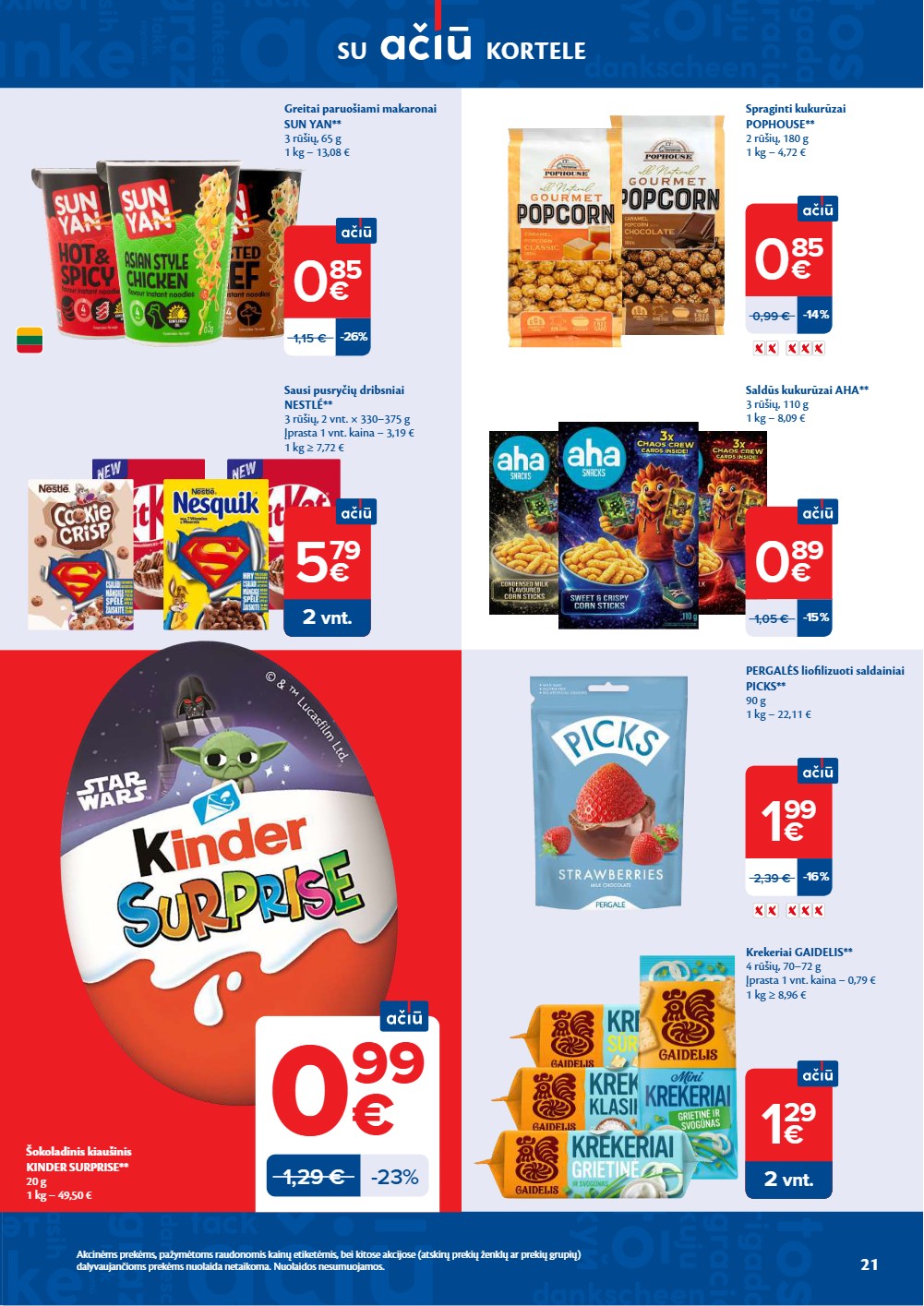 Maxima balandžio akcijų leidinys 1 – page 21