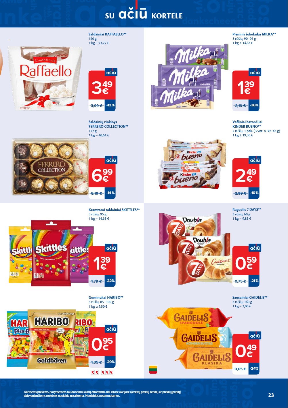 Maxima balandžio akcijų leidinys 1 – page 23