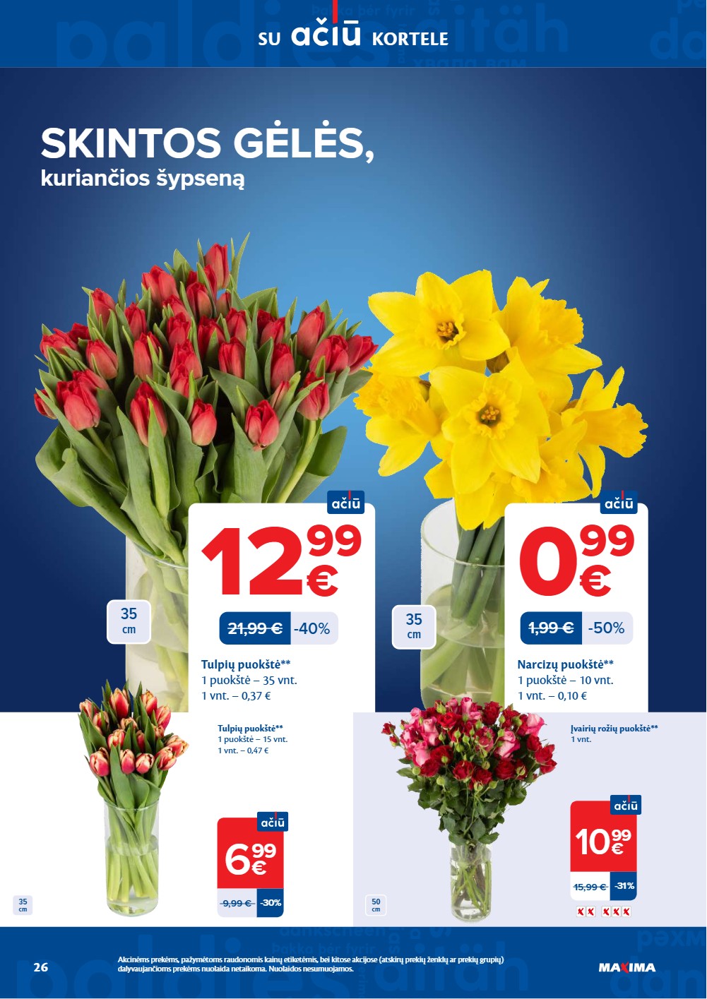 Maxima balandžio akcijų leidinys 1 – page 26