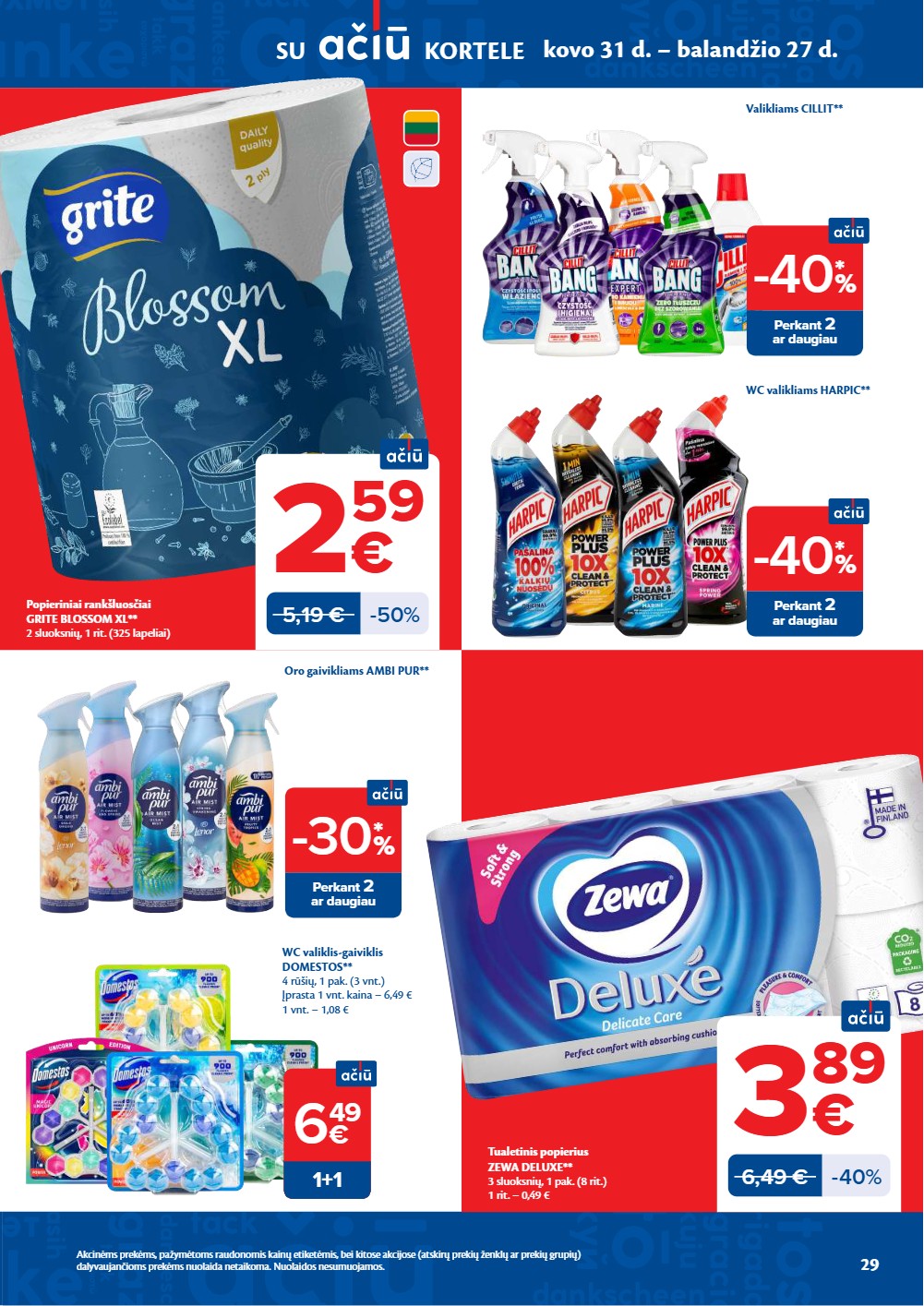 Maxima balandžio akcijų leidinys 1 – page 29