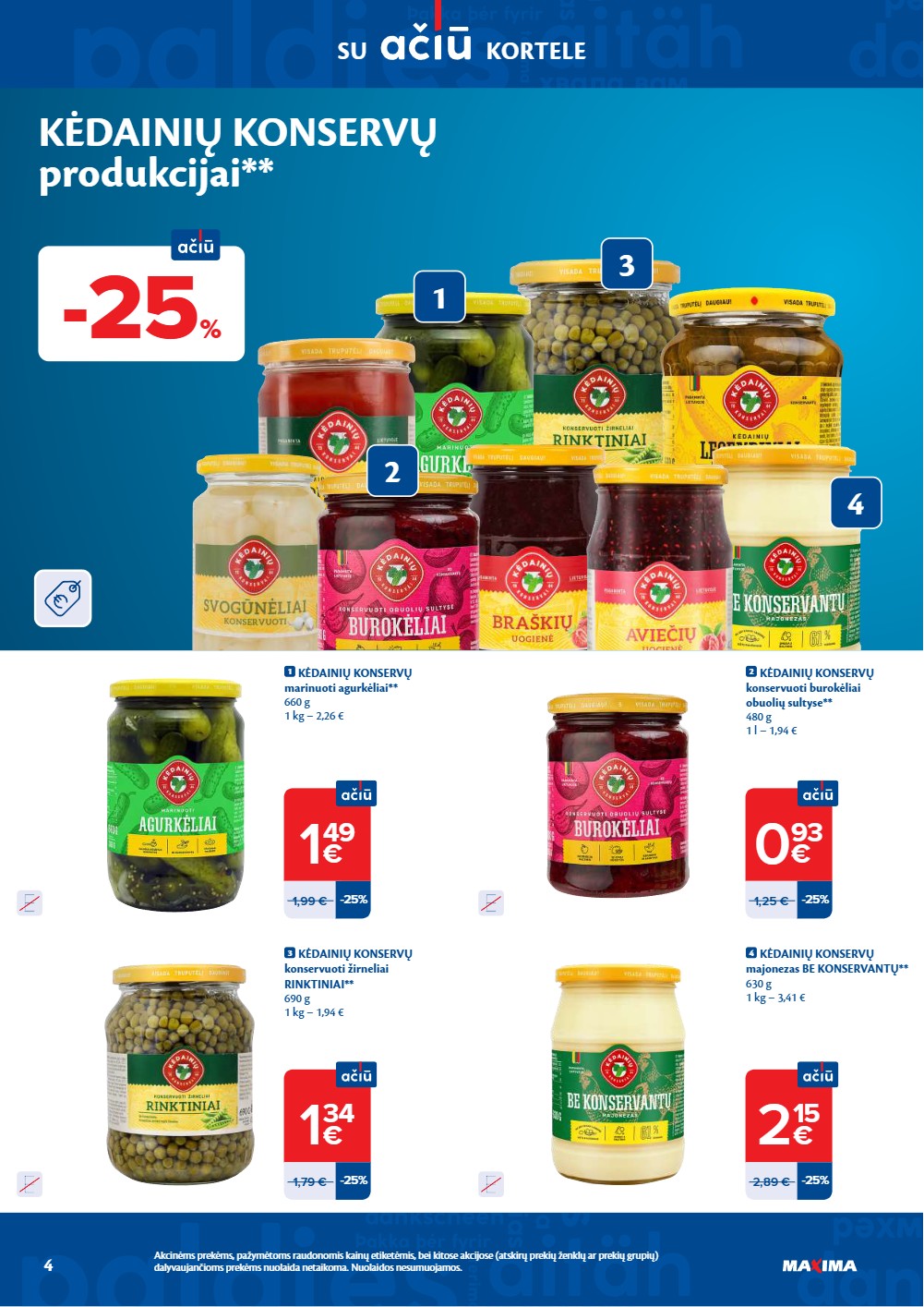 Maxima balandžio akcijų leidinys 1 – page 4