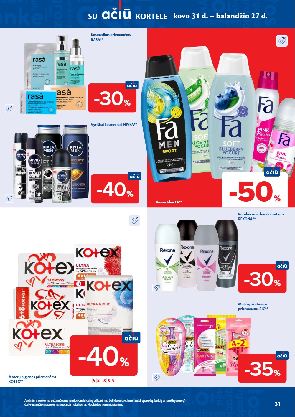 Maxima balandžio akcijų leidinys 1 – page 31