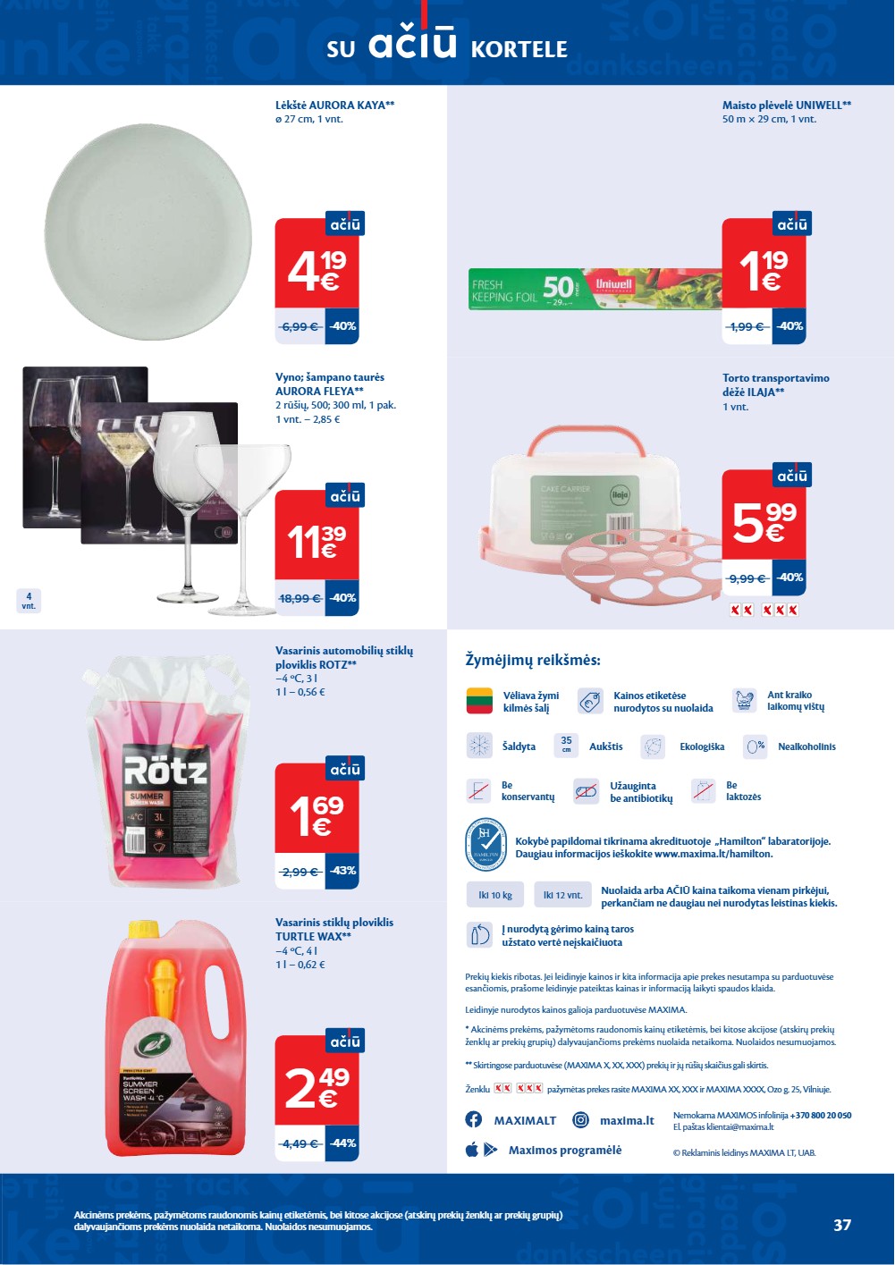 Maxima balandžio akcijų leidinys 1 – page 37