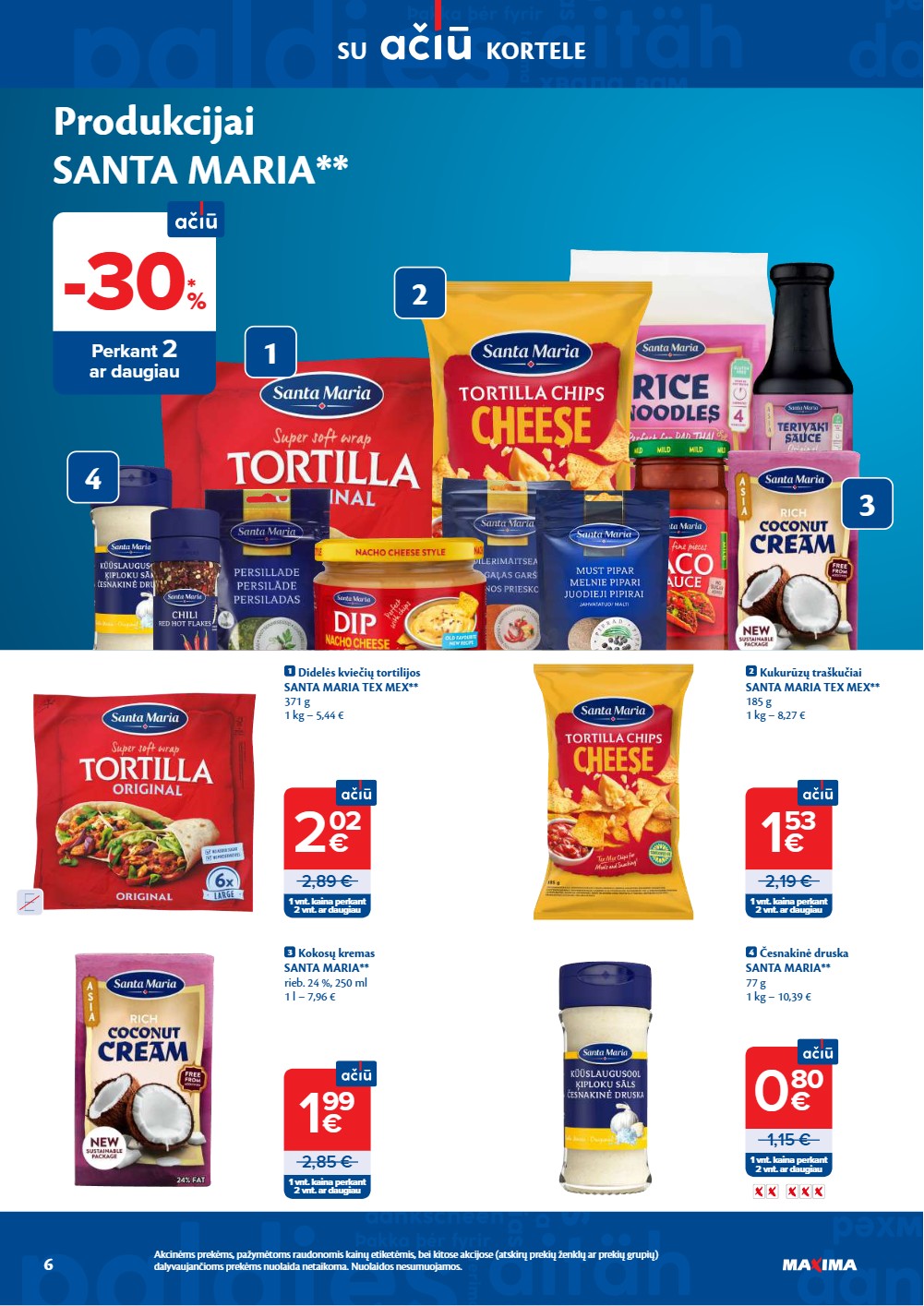 Maxima balandžio akcijų leidinys 1 – page 6