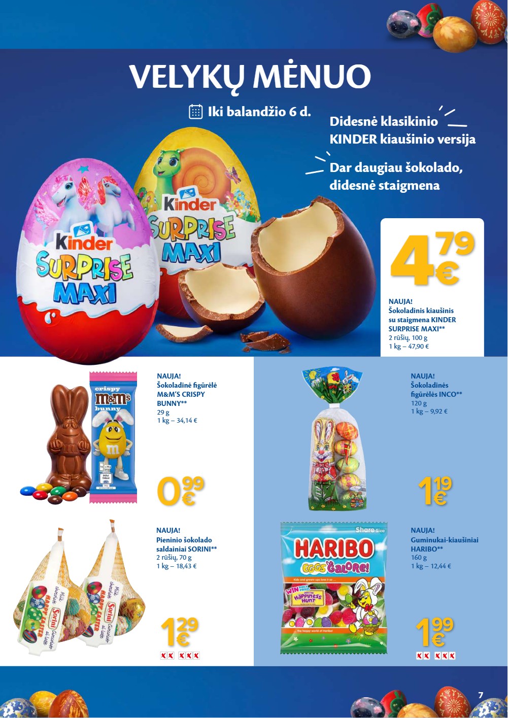 Maxima balandžio akcijų leidinys 1 – page 7