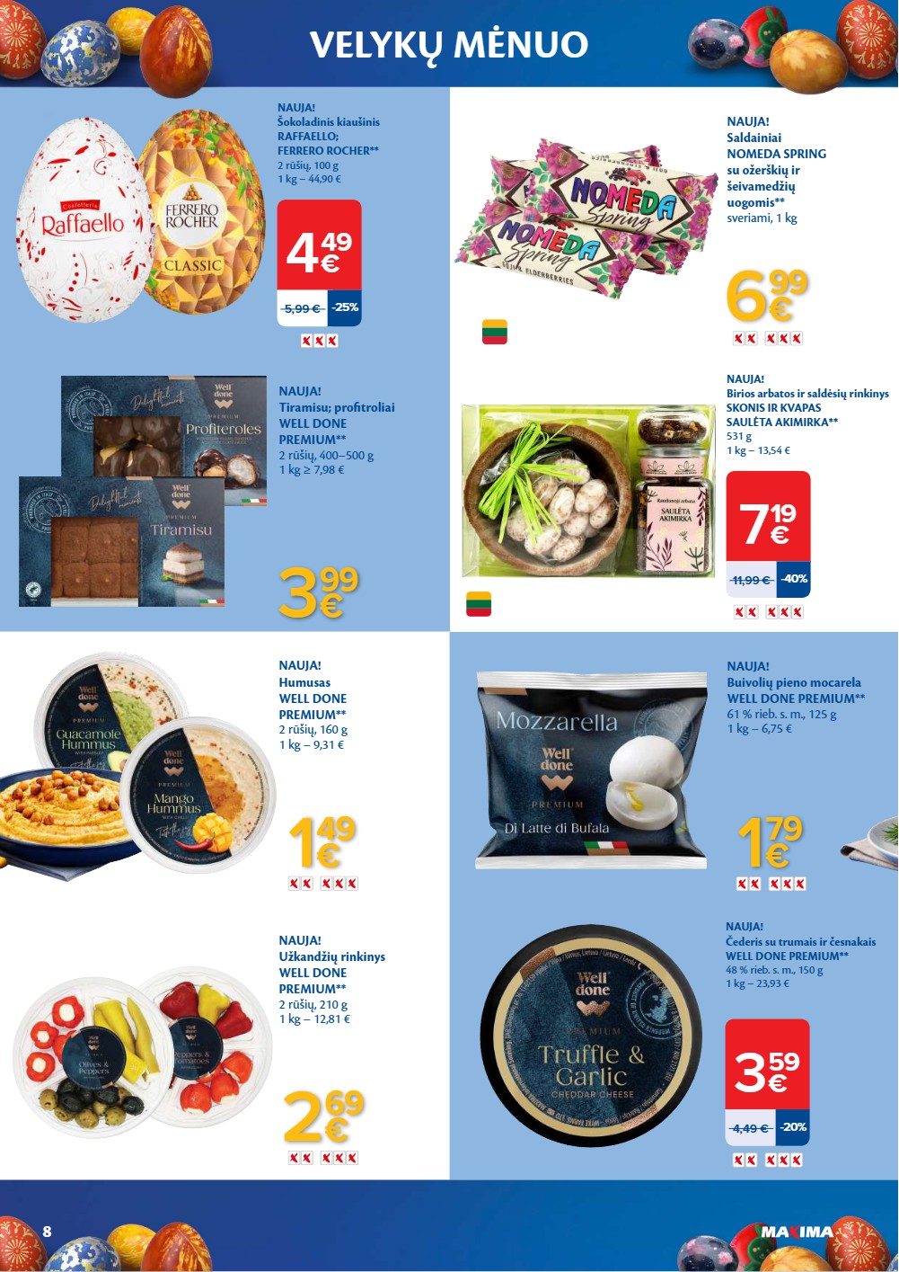Maxima balandžio akcijų leidinys 1 – page 8