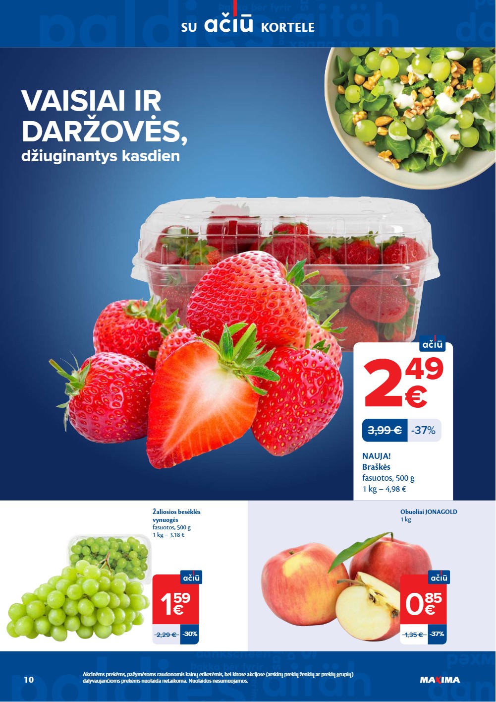 Maxima balandžio akcijų leidinys 1 – page 10
