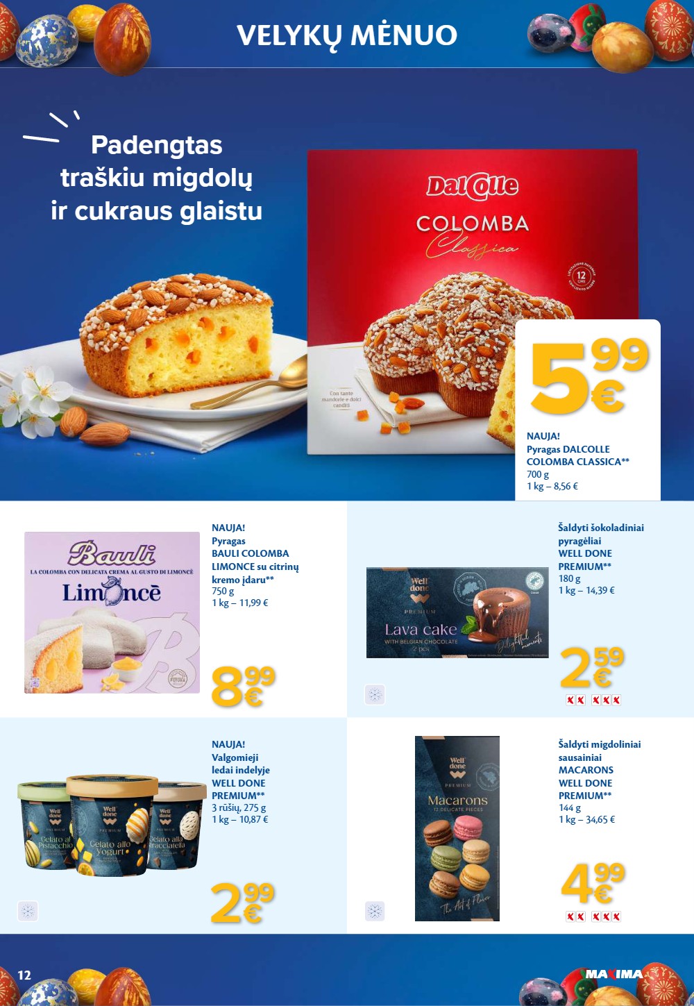 Maxima kovo akcijų vėlykinis leidinys 3 – page 12