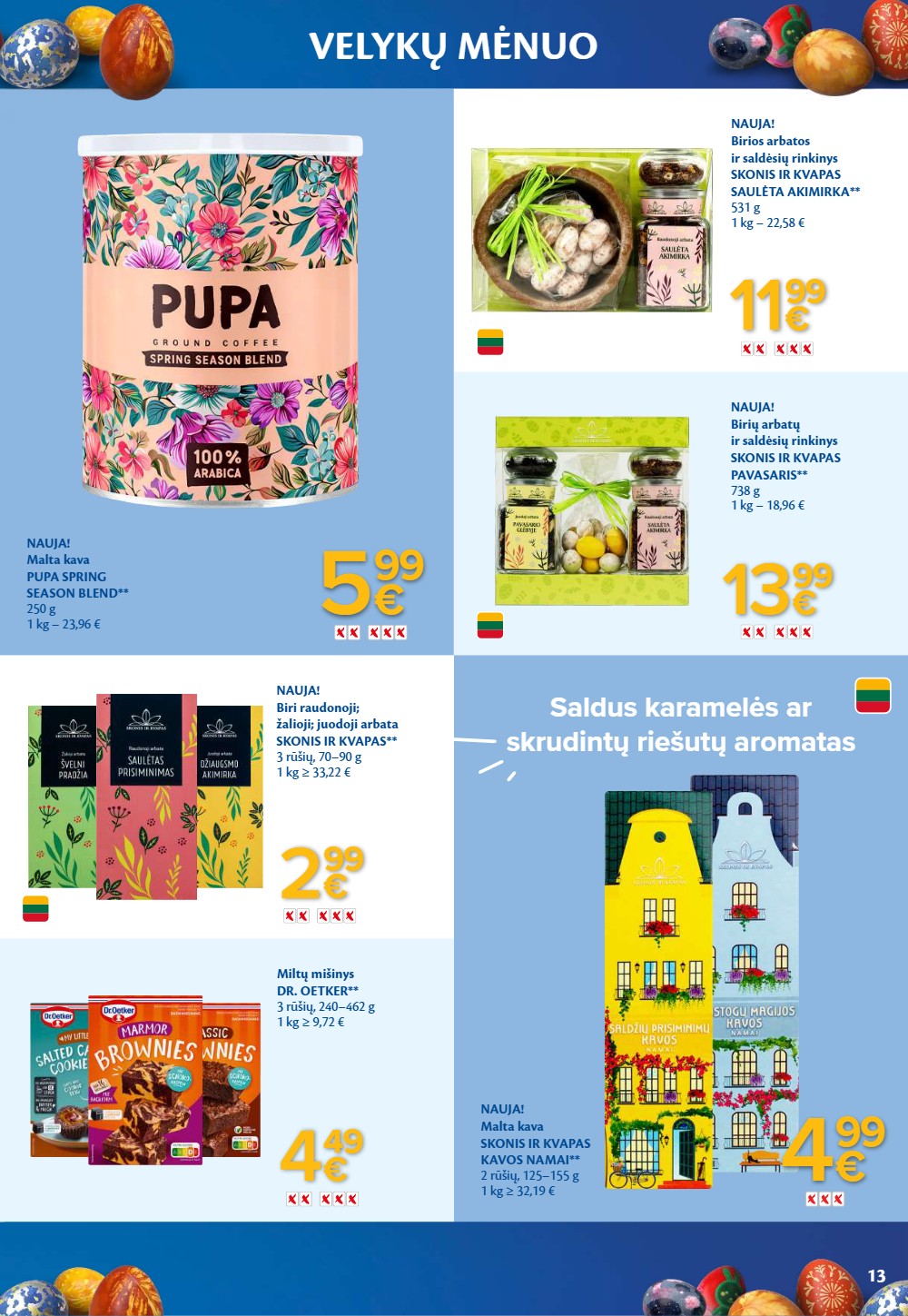 Maxima kovo akcijų vėlykinis leidinys 3 – page 13