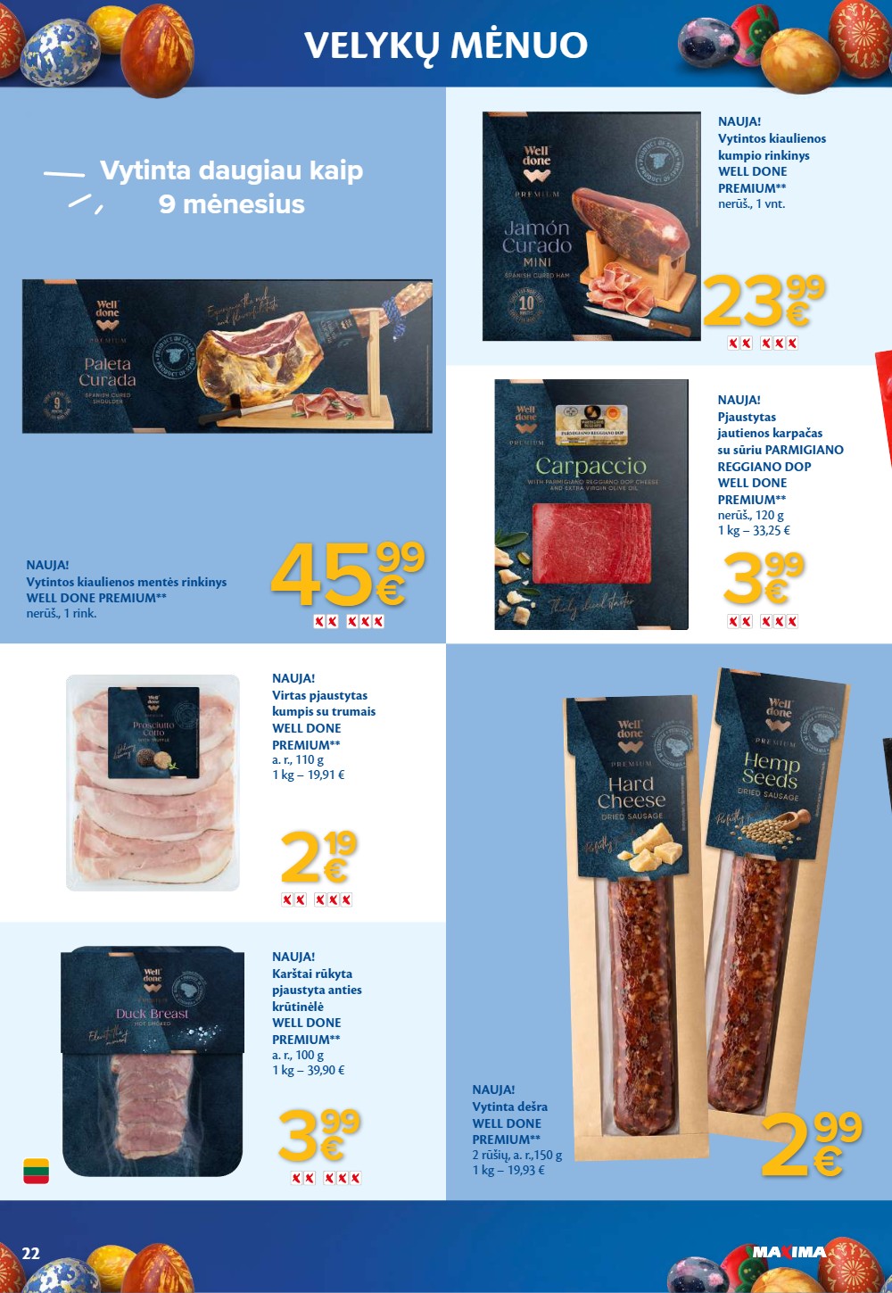 Maxima kovo akcijų vėlykinis leidinys 3 – page 22