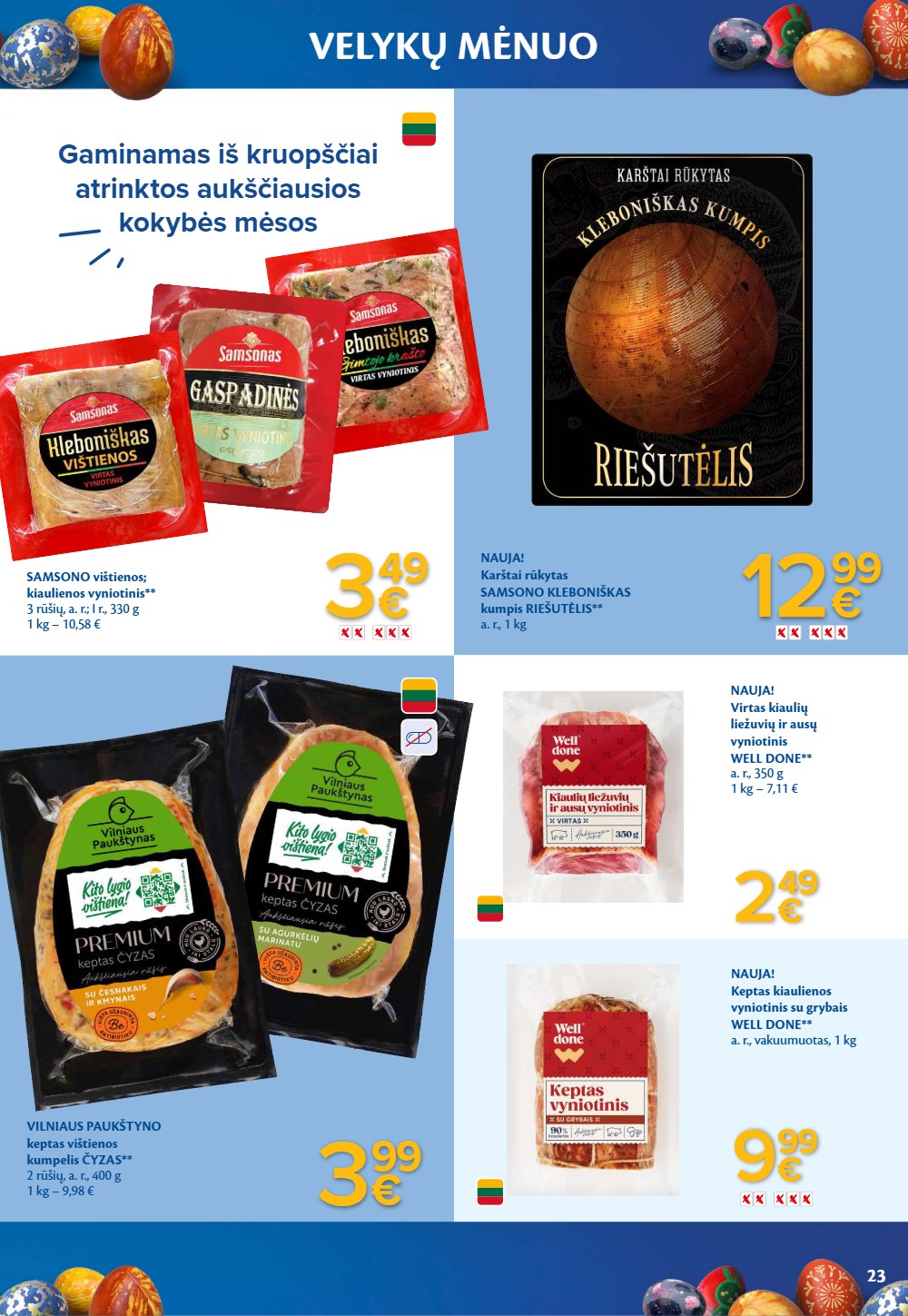 Maxima kovo akcijų vėlykinis leidinys 3 – page 23