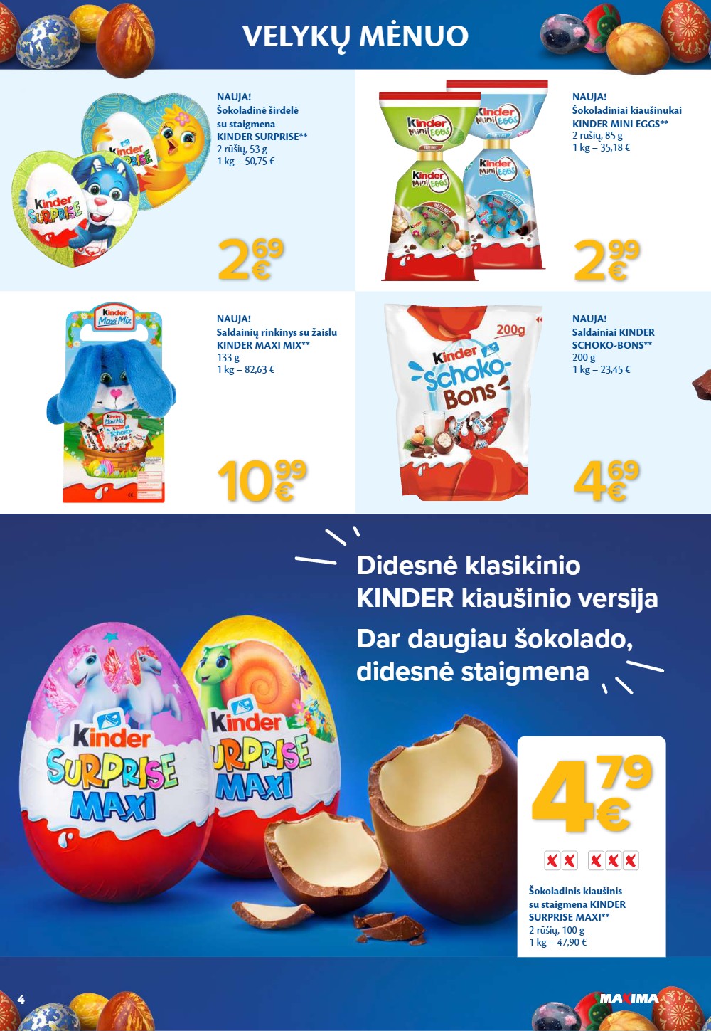 Maxima kovo akcijų vėlykinis leidinys 3 – page 4