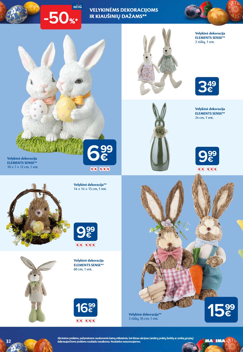 Maxima kovo akcijų vėlykinis leidinys 3 – page 32