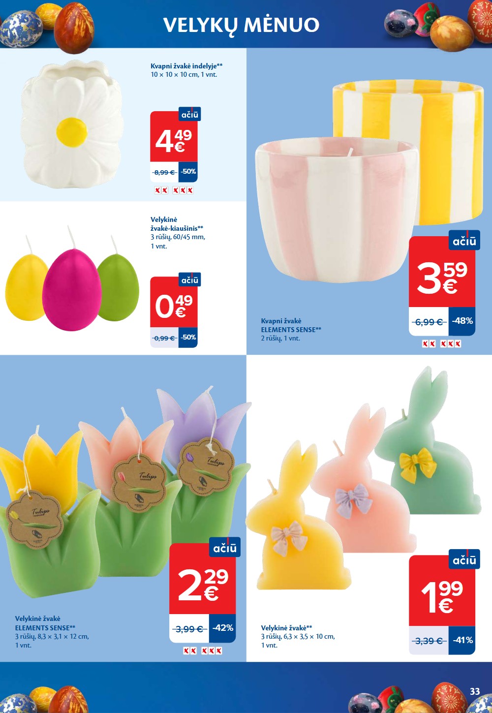 Maxima kovo akcijų vėlykinis leidinys 3 – page 33