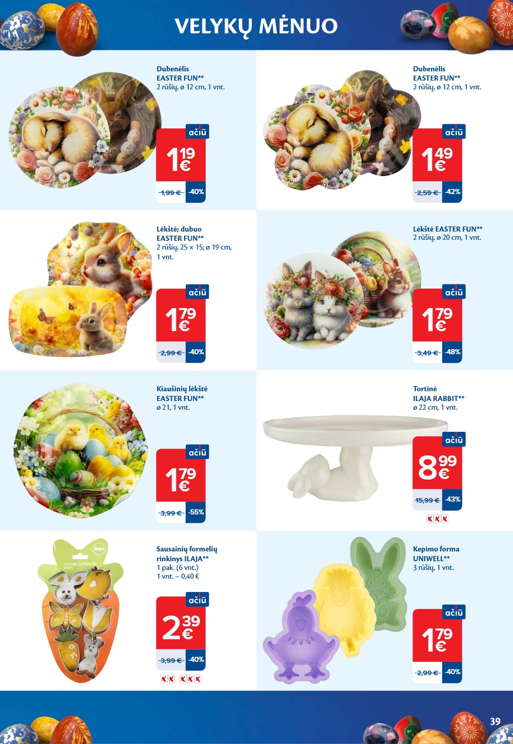 Maxima kovo akcijų vėlykinis leidinys 3 – page 39