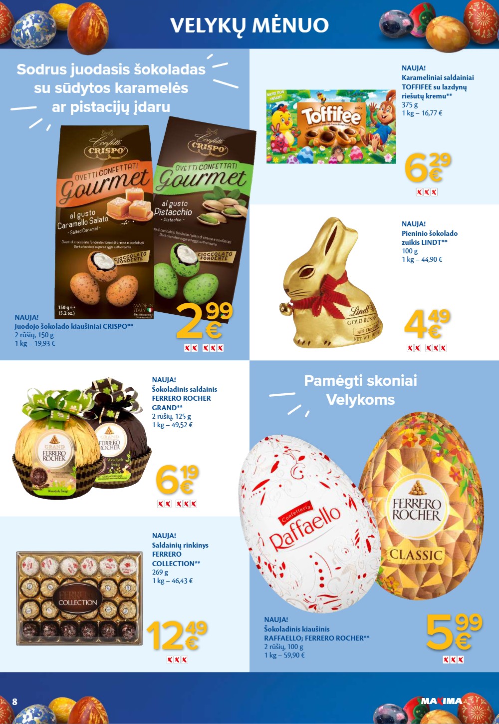 Maxima kovo akcijų vėlykinis leidinys 3 – page 8