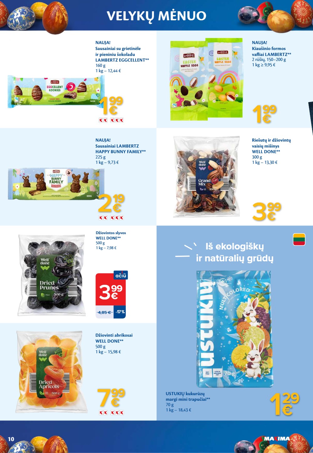 Maxima kovo akcijų vėlykinis leidinys 3 – page 10