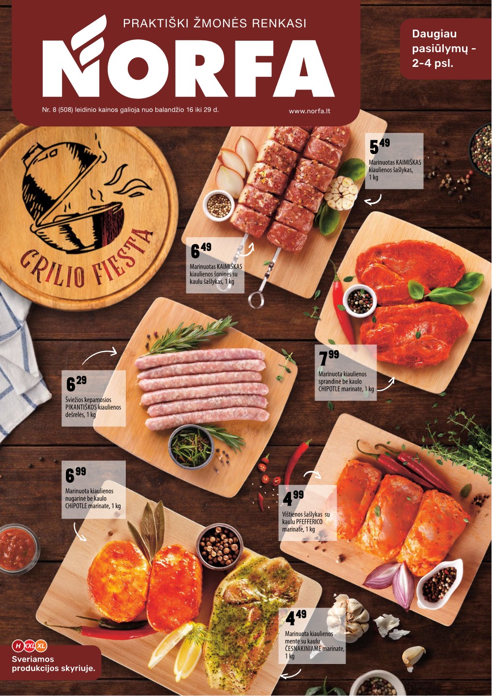 Norfa akcijų leidinys - balandžio 16 – page 1