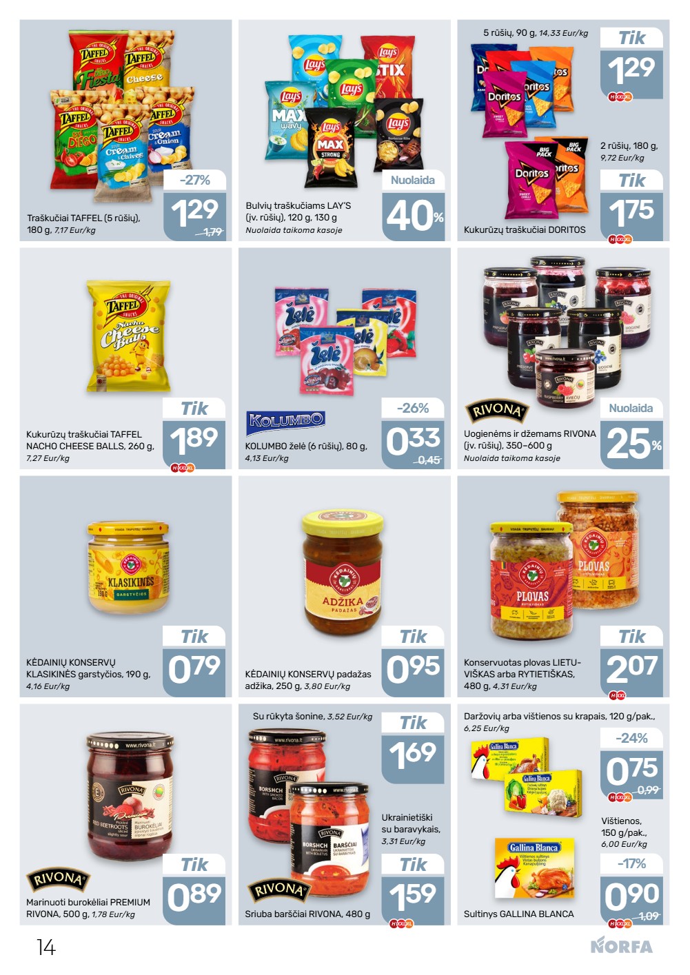 Norfa akcijų leidinys - balandžio 16 – page 14