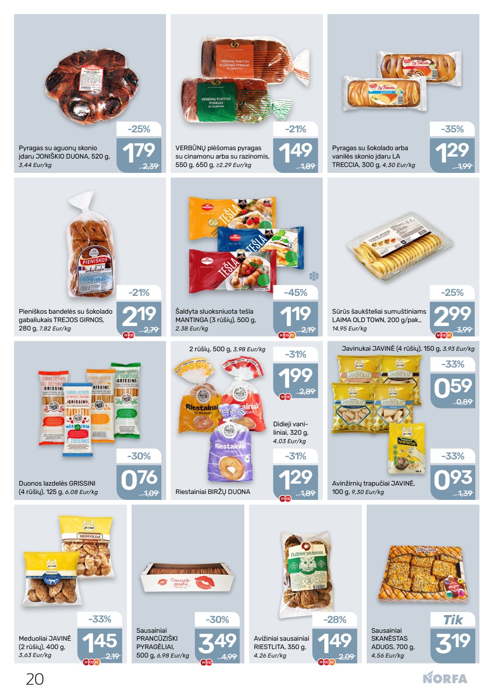 Norfa akcijų leidinys - balandžio 16 – page 20