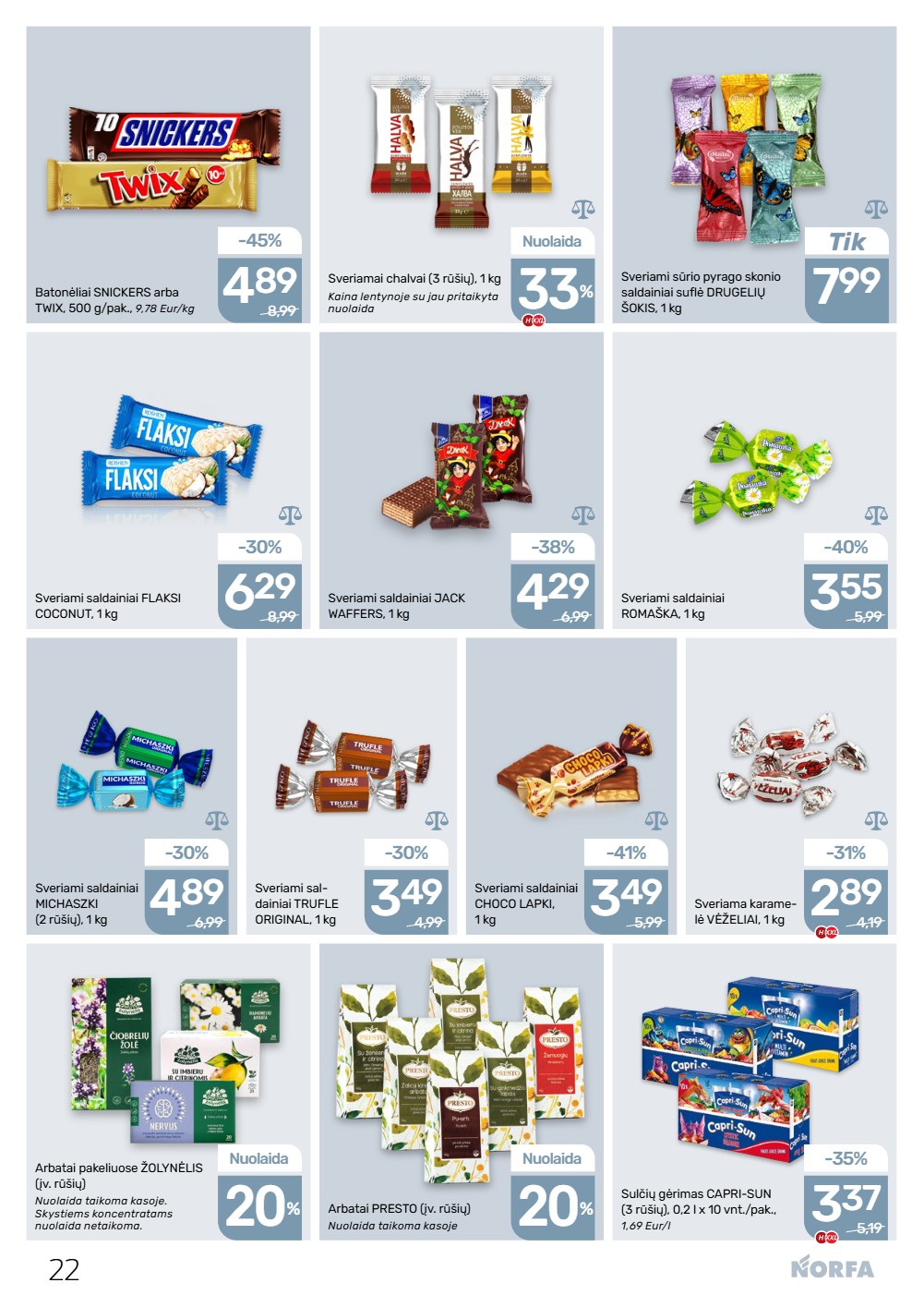 Norfa akcijų leidinys - balandžio 16 – page 22