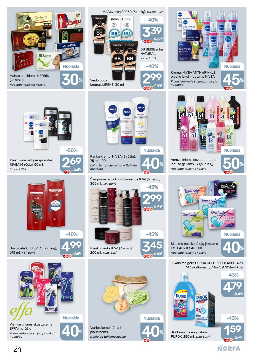 Norfa akcijų leidinys - balandžio 16 – page 24